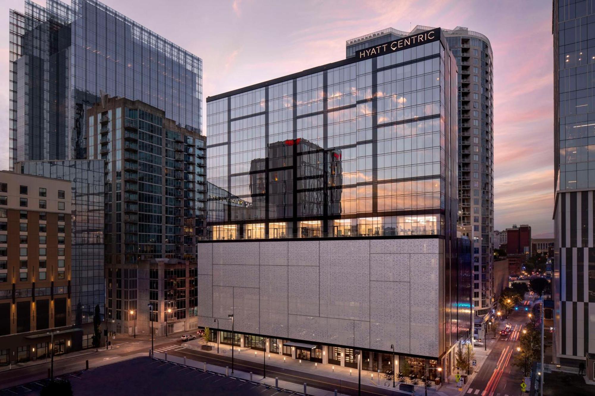 Hyatt Centric Downtown Nashville Exterior photo Hyatt Centric Downtown